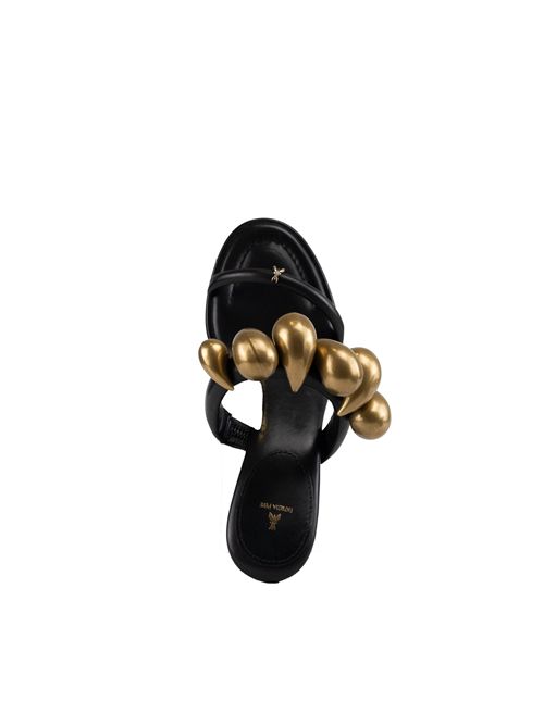 Sandali Balloon in pelle con tacco Patrizia Pepe | 2X0099 L026K103